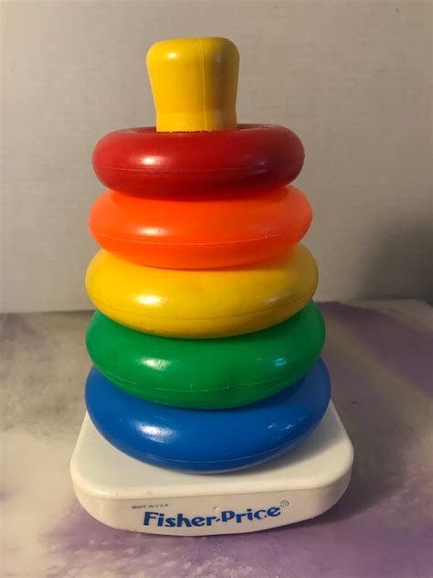 Best Price Discount Activity Fisher Price Rock A Stack Excellent
