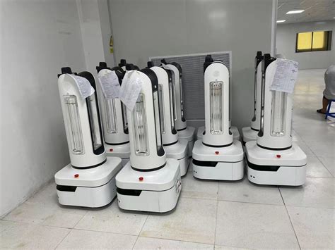 Medical Equipment Ultraviolet Disinfection Robot With Led Screen Radar Positioning China