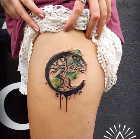 Body Tattoos Tree Of Life Tattoo By Cynthia Sobraty Tattooblend