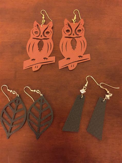 How To Make Leather Earrings With Cricut 2021 Do Yourself Ideas
