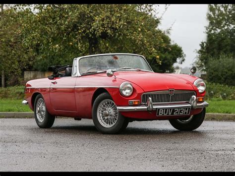 Ref 57 1970 Mgb Roadster Classic And Sports Car Auctioneers