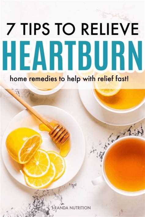 7 Tips To Relieve Heartburn Fast How To Relieve Heartburn Home