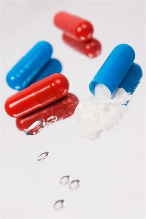 Red And Blue Tablets Picture Image 13579176