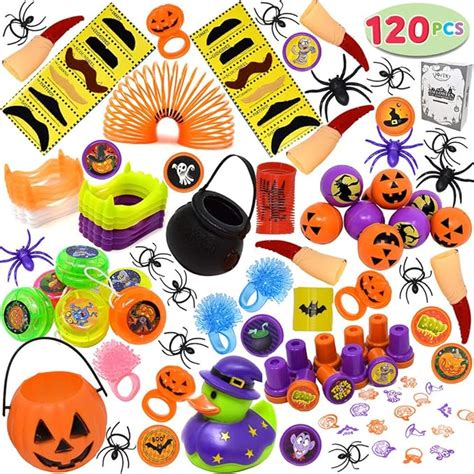 Joyin 120 Pieces Halloween Novelties Toys Assortment For Halloween