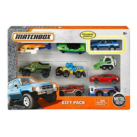 9 Pack Vehicle Item May Vary Multicolor Matchbox 9 Car T Pack By