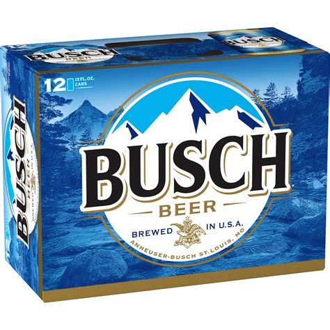 Busch Beer Limited Edition 12 Oz Cans Shop Beer At H E B