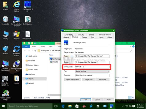 Assign Global Hotkeys To Launch Any App In Windows 10