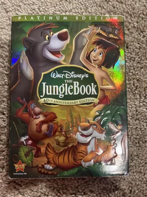 The Jungle Book Dvd 2007 2 Disc Set 40th Anniversary Platinum