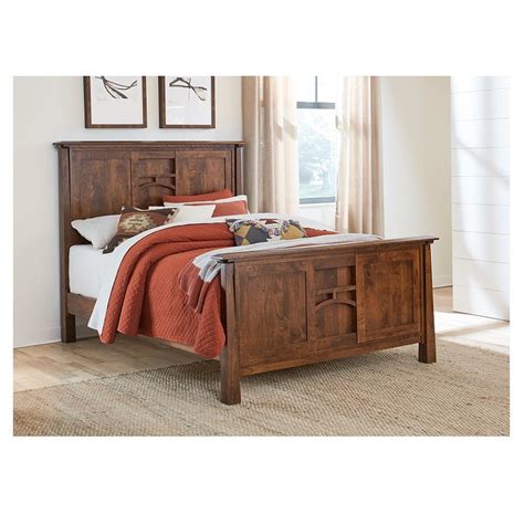 Mission Artesa Bed From Dutchcrafters Amish Furniture