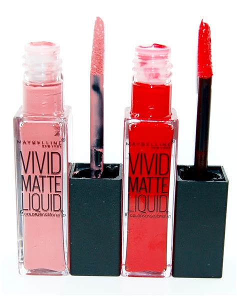 Maybelline Vivid Matte Lip Colors* - Review | The Beauty Isle