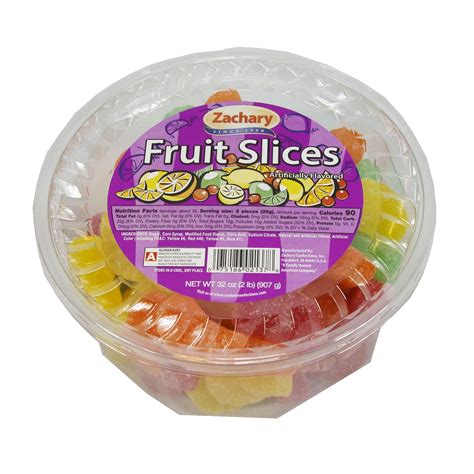 Zachary Assorted Fruit Slices 32 Oz