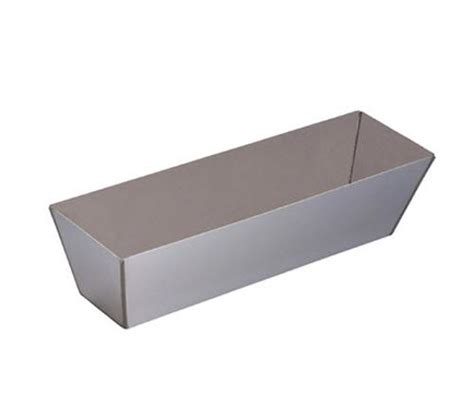 14 In Wal Board Heli Arc Stainless Steel Mud Pan