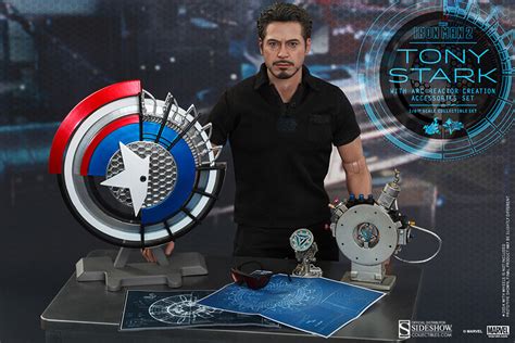 Hot Toys Tony Stark With Arc Reactor Creation Accessories Podcast Unlimited