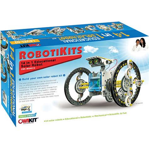 14 In 1 Educational Solar Robot Elenco Electronics