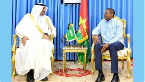 Saudi Ambassador Meets Burkina Faso Foreign Minister For Diplomatic