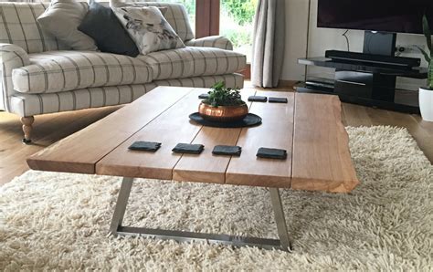 Industrial Style Coffee Table From Tarzan Tables The