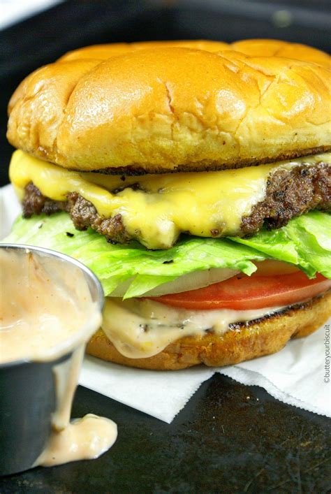 Copycat In N Out Burger Easy Recipe Butter Your Biscuit Recipe Cheeseburger Recipe In And