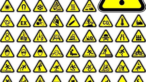 European Hazard Symbols