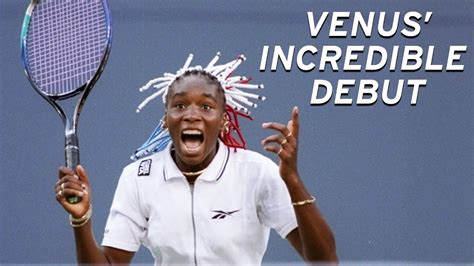 Venus Williams Debut At The Us Open Us Open 1997 Youtube