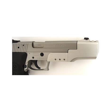 Sig Sauer P220 Sport 45 Acp Caliber Pistol Stainless Sport Model With