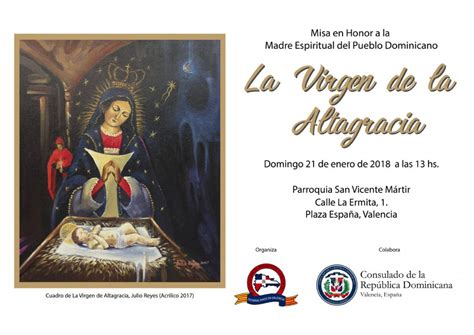 Misa En Honor De La Virgen De La Altagracia Madre Espiritual Del Pueblo
