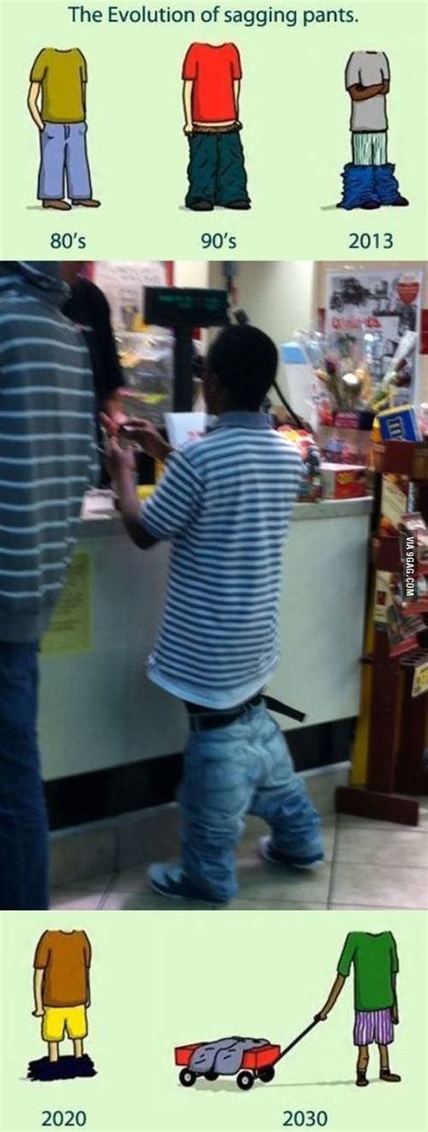 The Evolution Of Sagging Pants Funny Photos Of People Funny Images