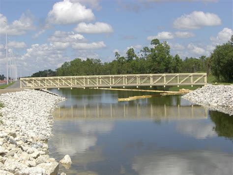 Steel Truss Pedestrian Bridges Design And Construction Sw Florida