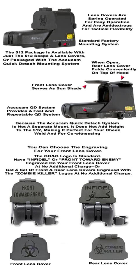 Eotech 512 Holographic Red Dot Scope Eotech Scopes Ggandg