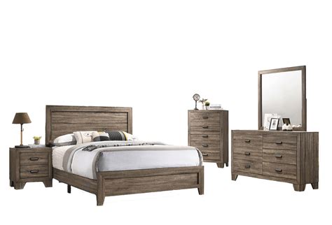 Millie Grey Bedroom Set Bedroom Furniture Sets