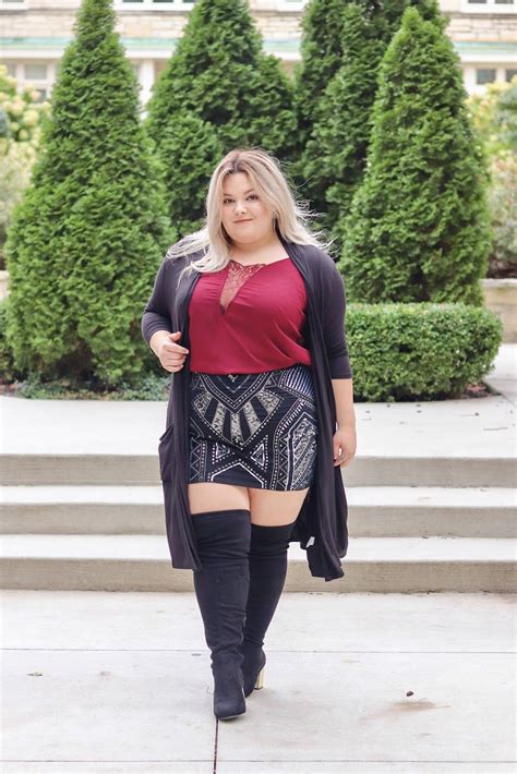 Wide Calf Boots Wide Calf Knee High Boots Natalie In The City Plus Size Holiday Looks