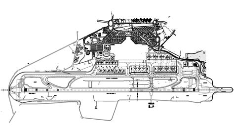 Download Airport Layout Design Cad File Cadbull