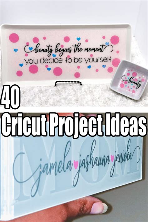 45 Really Easy Cricut Project Ideas For Beginners ⋆ By Pink