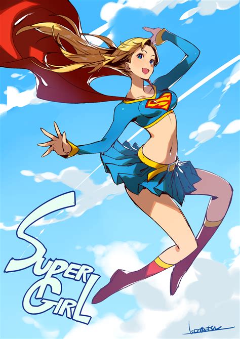 Supergirl Dc Comics And 1 More Drawn By Kotatsug Rough Danbooru
