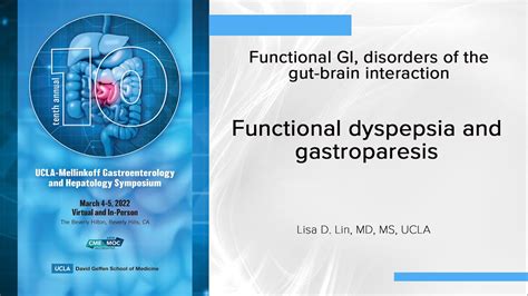 Functional Dyspepsia And Gastroparesis UCLA Digestive Diseases YouTube