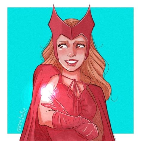 Wandavision Wan Wandavision Digitalart In 2021 Scarlet Witch