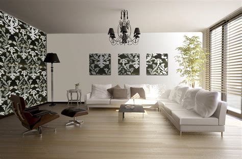 Free Download Excellent Design Modern Wallpaper In Living Room