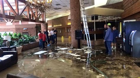 Maybe you would like to learn more about one of these? Heavy rains collapse false ceiling, flood lobby of Red ...