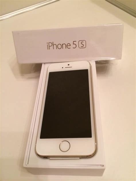 Iphone 5s 32gb Gold Version New