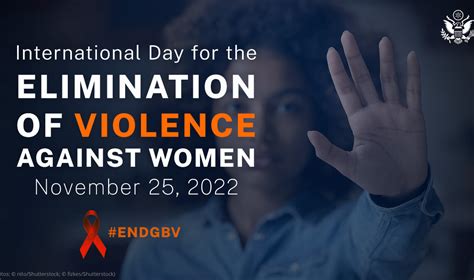The International Day For The Elimination Of Violence Against Women And
