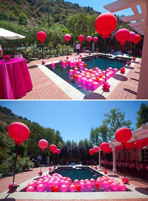 79 Inexpensive And Unique Summer Themed Bridal Shower Ideas Pool