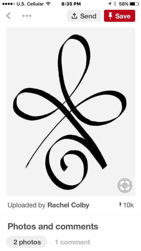 Celtic symbol for mother 3. It means strength in Irish | Love symbols, Lettering, Symbols