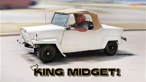 RARE KING MIDGET VINTAGE 1960 MICRO CAR DAILY DRIVER 10HP 50MPH