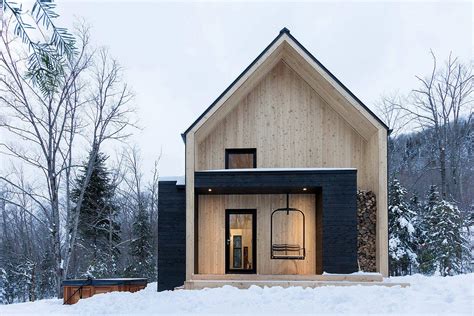 Scandinavian Architecture In Canadian Forest Building A Container