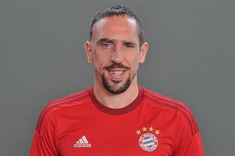 How did Franck Ribery get his permanent scar?