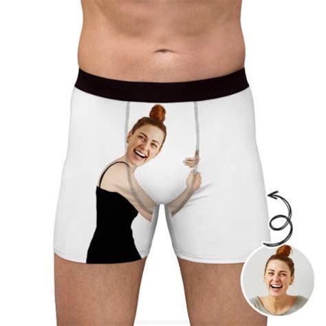 Perfect T For Him Custom Face Boxers Funny Boxer Briefs Etsy Israel
