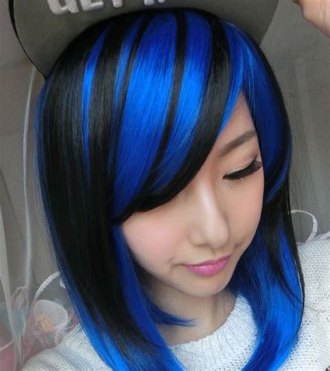 2021 Blue Hair Color Hairstyles For Pretty Women