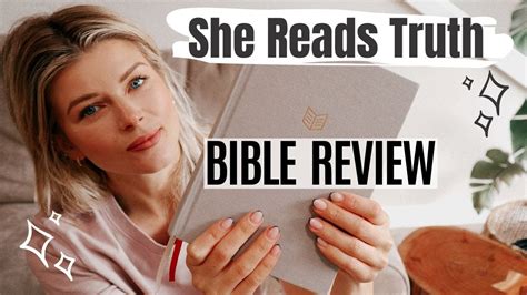 She Reads Truth Bible Review Youtube