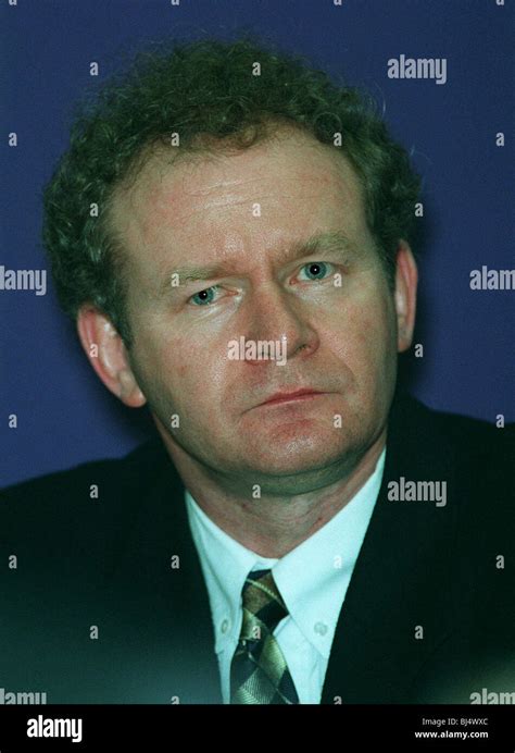 Martin Mcguinness Sinn Fein Party February Stock Photo Alamy
