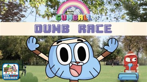 The Amazing World Of Gumball Dumb Race Go Far With A Blindfold