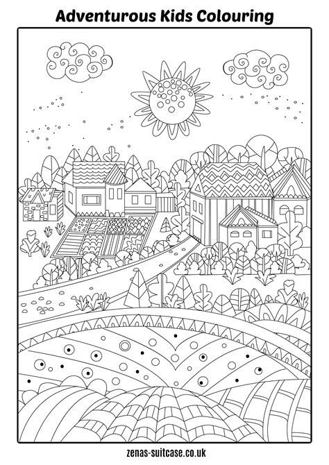 Art Therapy Mindful Colouring For Kids Mindfulness Colouring With
